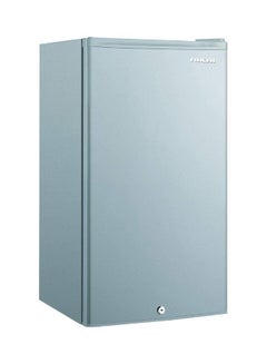 Buy Single Door Defrost Compact Refrigerator With Chrome Glass Shelf NRF110N23S Silver in Saudi Arabia