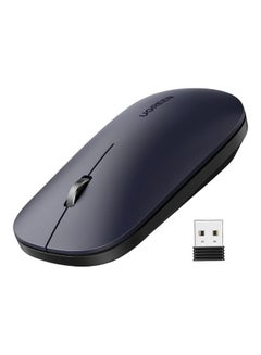 Buy Wireless Mouse Silent Computer Mice Slim Portable for Laptop with 2.4G USB Adapter Ultrafast Scrolling 4 Adjustable DPI Compatible with PC HP Lenovo ASUS Dell Slim Mouse in Saudi Arabia