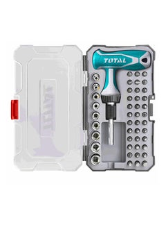 Buy 47 Pcs T-Handle Wrench Screwdriver Set Teal / Grey in Egypt