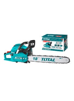 Buy Gasoline Chain Saw 46 Cc Teal / Grey 18inch in Egypt