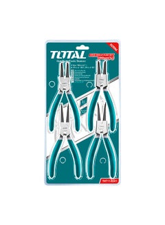 اشتري 4 Piece Circlip Pliers Set Teal / Grey في مصر