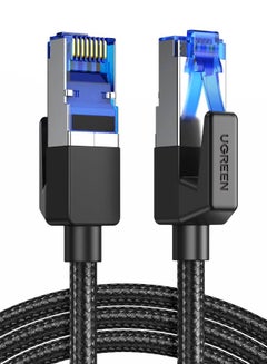 Buy Cat8 Ethernet Cable High Speed 40Gbps 2000MHz RJ45 Network Internet Braided Shielded Cord LAN Wire Compatible with Gaming Switch PC PS5 PS4 Xbox Modem Router WiFi Extender Patch Panel-1M Multicolour in Egypt