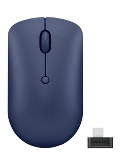 Buy 540 USB Type C Compact Wireless Mouse With Battery Blue in UAE