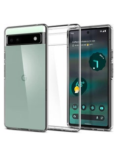 Buy Shockproof Ultra Slim Transparent Soft TPU Case Cover For Google Pixel 6a Clear in UAE