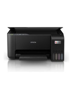 Buy EcoTank L3211 Home ink tank printer A4, colour, 3 in 1 printer with WiFi and SmartPanel App connectivity, Black, Compact black in Saudi Arabia