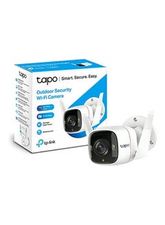 اشتري Tapo 2K High Definition Outdoor Security Camera Weatherproof, Colour Night Vision, Works With Alexa And Google Home في السعودية