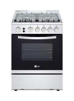 Buy 4 Burner Gas Cooker 60x60cm FA211RMA Silver in UAE