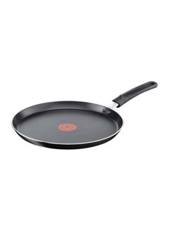 Buy G6 Resist Intense 25 Pancake Pan, Non-Stick Aluminium Black/Silver 25cm in Saudi Arabia