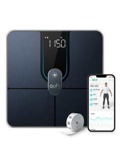 اشتري Smart Scale P2 Pro Weight Scale With Wi-Fi Bluetooth 16 Measurements Including Heart Rate Body Fat Bmi Muscle And Bone Mass 3D Virtual Body Mode 50 G/0.1 Lb في الامارات