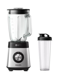 Buy Series 5000 Blender 2 L 1000 W HR3573/91 Black/Silver in UAE