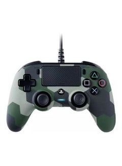 Buy Wired Compact Controller for PlayStation 4 - Camo Green in UAE