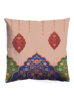 Buy Decorative Cushion , Size 45X45 Cm Kanyla - 100% Cotton Cover Microfiber Infill Bedroom Or Living Room Decoration Festive Kanyla Standard Size in UAE