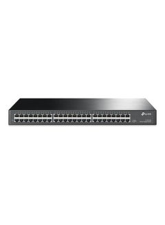 Buy 48 Port Gigabit Ethernet Switch Unmanaged (TL-SG1048), Rack Mount Black in Saudi Arabia