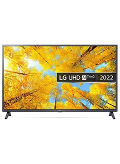 Buy UHD 4K TV 50 Inch Series, Cinema Screen Design Active HDR WebOS Smart AI ThinQ 50UQ75006LG Black in Egypt