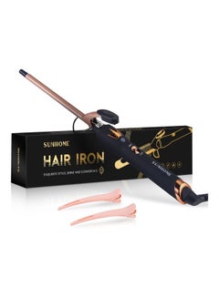 Buy Professional 9mm Thin Hair Curler Black/Gold in Saudi Arabia