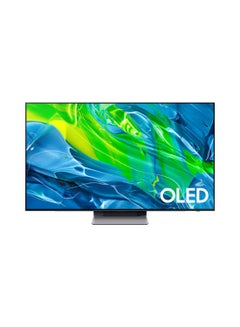 اشتري 65 inches Smart TV 2023, OLED 4K S95B, Quantum HDR OLED, Dolby Atmos Audio, Smart Hub, Laser Slim Design QA65S95BAUXZN Black في الامارات