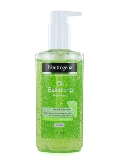 Buy Oil Balancing Facial Wash Green 200ml in UAE