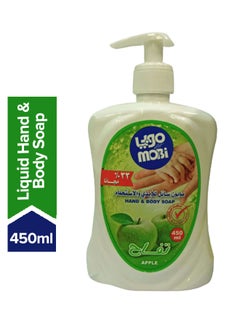 Buy Liquid Hand And Body Soap Apple 450ml in Saudi Arabia