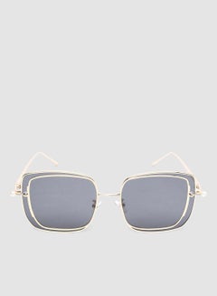 Buy Women's Sunglass With Durable Frame Lens Color Grey Frame Color Gold in Egypt
