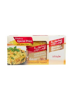 Buy Macaroni Vermicelli Pasta 400grams Pack of 3 in UAE