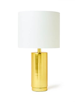 Buy Locke Metal Table Lamp | Lampshade Gold 12 x 12 x 22inch in Saudi Arabia