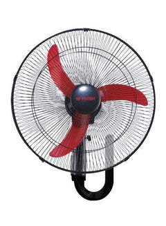 اشتري Shabah 18 inch Wall Fan Shabah Black/Red في مصر