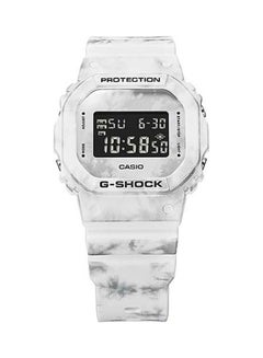 Buy Men's Casio Digital Watch Water Resistant DW-5600GC-7DR White in Egypt