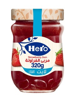 Buy Jam With Strawberry Flavor - Light - 320grams in UAE