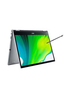 Buy Spin 3 SP313 Convertible 2-In-1 Laptop With 13.3-Inch WQXGA IPS Touch Display, 11th Gen Intel Core i5-1135G7 Processor / 8GB RAM / 512GB SSD / Intel Iris Xe Graphics / English/Arabic Silver in UAE