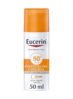 Buy Photoaging Control Tinted Gel Creme Medium SPF50+ Orange 50ml in UAE