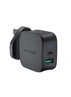 Buy RP-PC144 PD Pioneer 30W 2-Port Wall Charger black in UAE