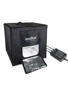Buy Mini Studio Photography Softbox Tent With 2 LED Light Board Set Black in Saudi Arabia