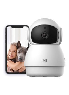 Buy Pan-Tilt Security Camera, 360 Degree Smart Indoor Pet Dog Cat Cam With Auto Cruise, Night Vision, 2-Way Audio, Motion Detection, Phone APP, Compatible With Alexa and Google Assistant in Egypt