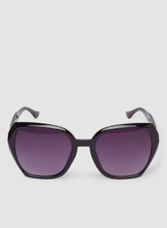 اشتري Women's Sunglass With Durable Frame Lens Color Purple Frame Color Black في مصر