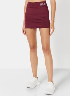 اشتري Active Mini Skirt كستنائي في السعودية