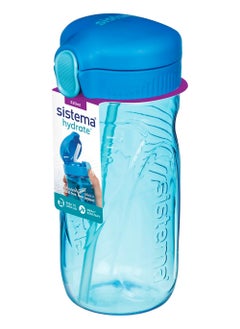 Buy Tritan Quick Flip Water Bottle Blue in UAE
