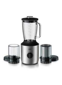 Buy Powerblend Glass Jug Blender 1.5 L 800.0 W JB 3273 Silver in UAE