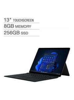Buy Surface Pro X Laptop Bundle + Cellular With 13-Inch Touchscreen 2880x1920 Display, SQI Processor / 8GB RAM / 256GB SSD / Intel UHD Graphics / Windows 11 With Surface Slim Pen and Surface Pro X Signature / WiFi+LTE / Keyboard English Black in UAE