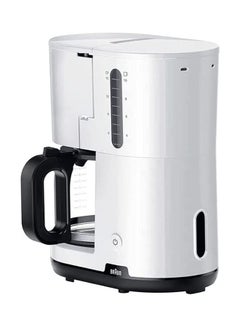 Buy Breakfast1 Filter Coffee Maker AromaCafe OptiBrew System Automatic Shut Off Coffee Maker for up to 10 Cups Dishwasher Safe 2.5 L 1000.0 W KF 1100 WH White in UAE