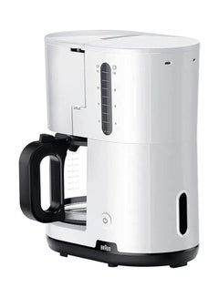 Buy Breakfast1 Filter Coffee Maker AromaCafe OptiBrew System Automatic Shut Off Coffee Maker for up to 10 Cups Dishwasher Safe 2.5 L 1000 W KF 1100 WH White in Egypt