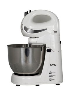 اشتري Mixer With Stainless Bowl And 5 Speed 4.0 L 400.0 W SRSMW-21006 White في مصر