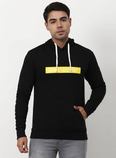 Buy Stylish Comfortable Hoodie Obsidian Black in UAE