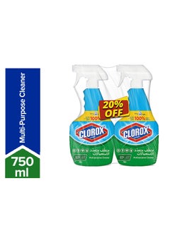 Buy Trigger Spray Multipurpose Cleaner With Bleach 750ml Pack of 2 in UAE