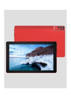 اشتري تابلت CM7000 Plus ذكي يعمل بنظام أندرويد مقاس 10 بوصات وبطاقتي SIM وذاكرة وصول عشوائي 6 جيجابايت وذاكرة داخلية 256 جيجابايت ويدعم تقنية 5G مع لوحة مفاتيح بلوتوث باللون الأحمر في الامارات
