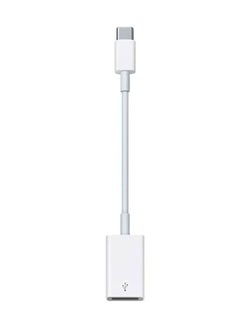 Buy USB-C To USB Adapter White in UAE