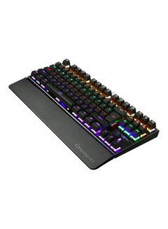 Buy Gaming Mechanical Keyboard with LED Light Black in UAE