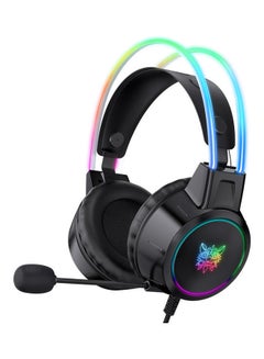 Buy X15 Pro Wired PC Gaming Headphone with Mic and LED Light in UAE