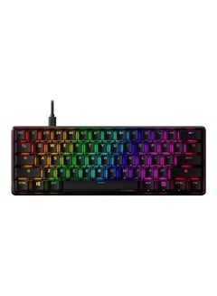 Buy Alloy Origins 60 - Mechanical Gaming Keyboard - Ultra Compact 60% Form Factor - Tactile Aqua Switch - Double Shot PBT Keycaps - RGB LED Backlit - NGENUITY Software Compatible - Black in UAE
