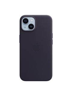 Buy iPhone 14 Leather Case with MagSafe Ink in Saudi Arabia