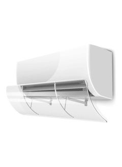 Buy Universal Air Conditioner Deflector Q8 White in UAE